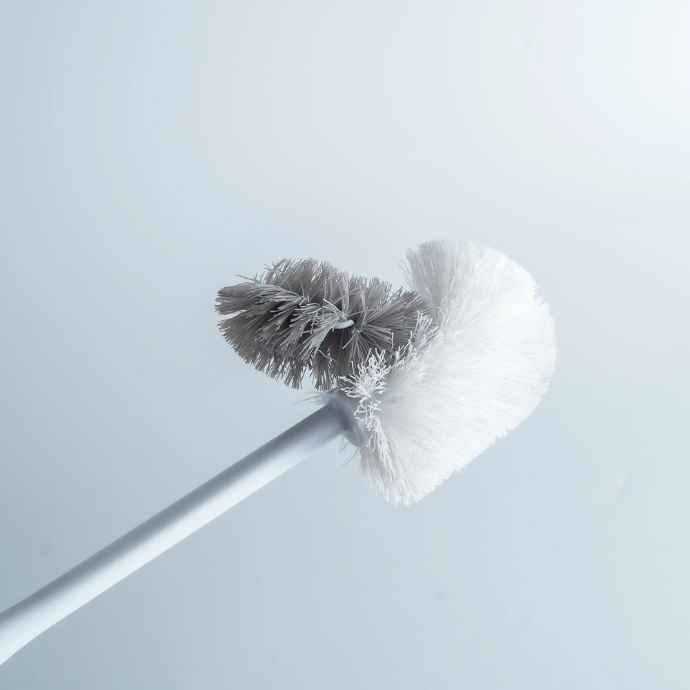 Toilet brush cleaning tool