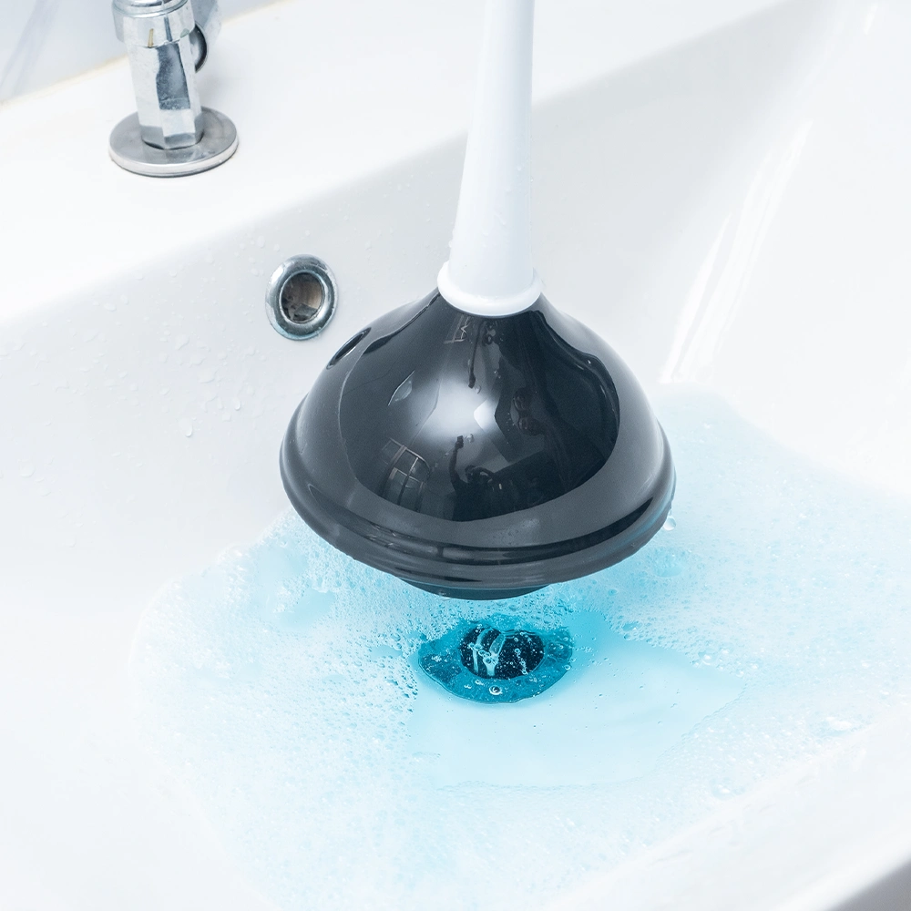Powerful manual press toilet pump to flush the toilet