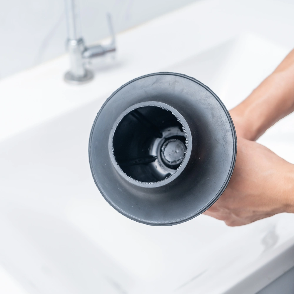 Thick rubber toilet pump