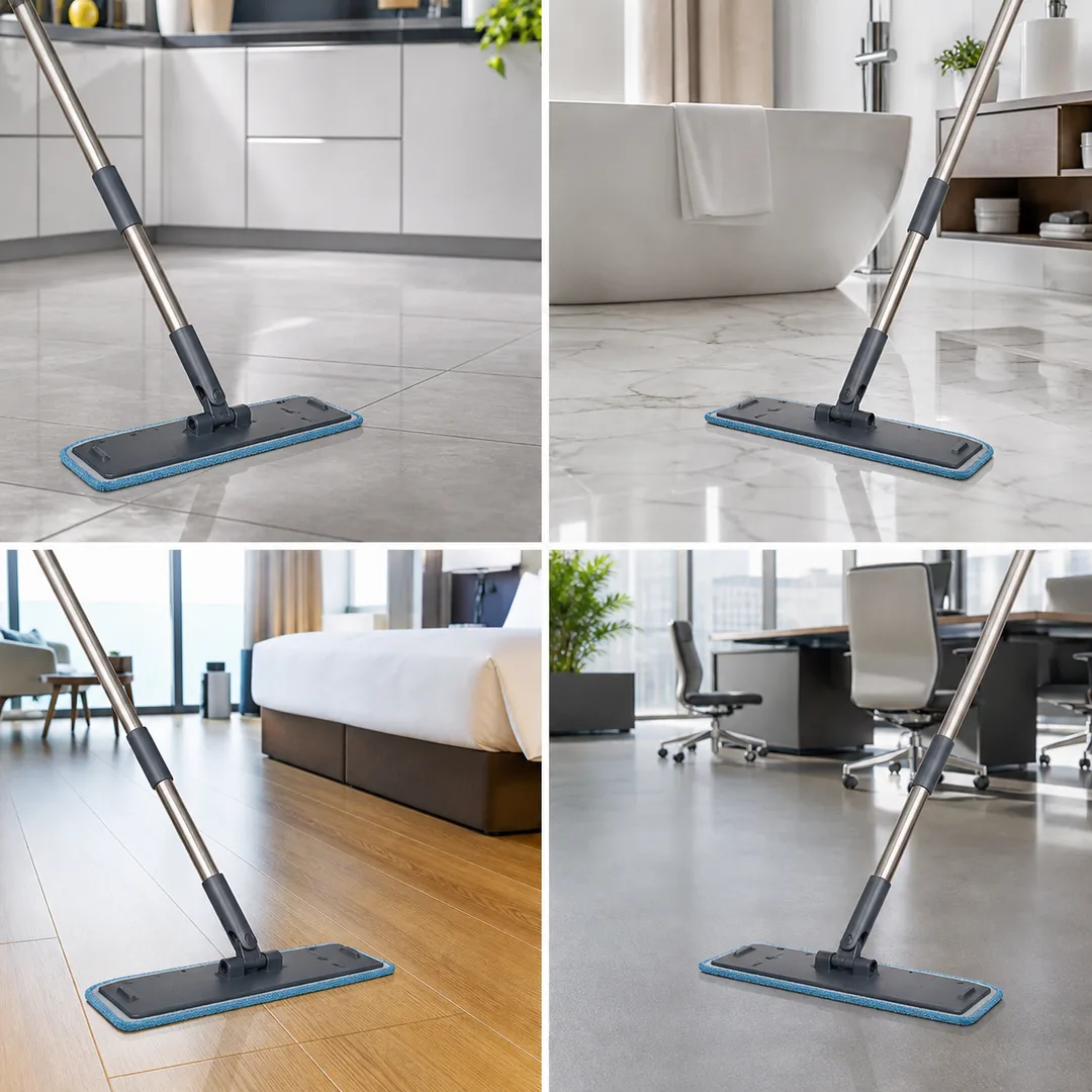 Mop kitchen and bathroom floor care for wholesale cleaning tool buyers