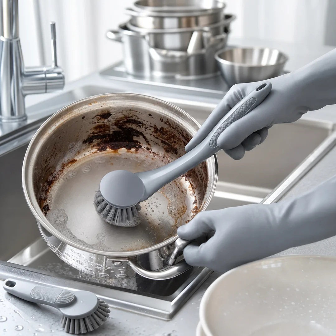 Pot Brush dishwashing and sink cleaning for wholesale cleaning tool buyers