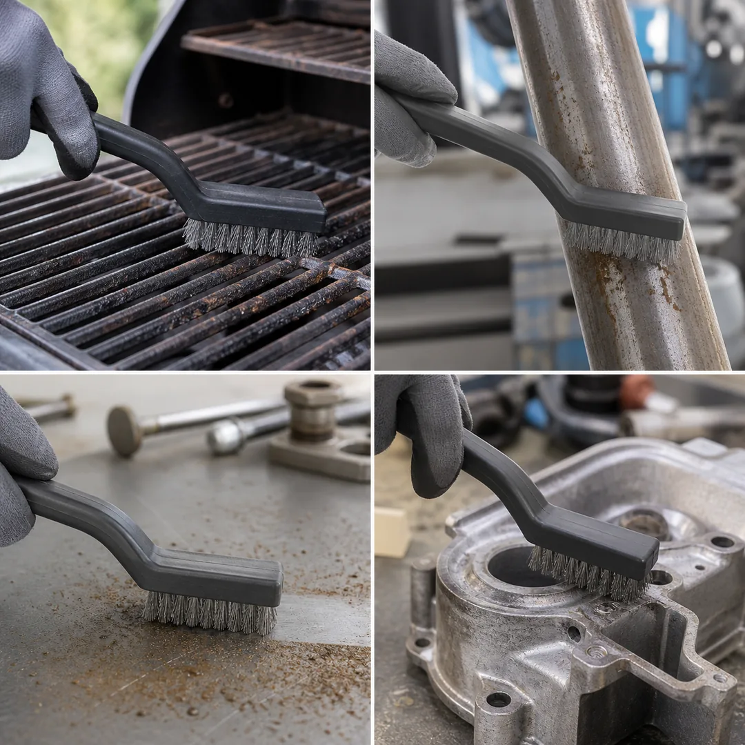 Wire Brush grill, tool, and workshop cleaning for wholesale cleaning tool buyers