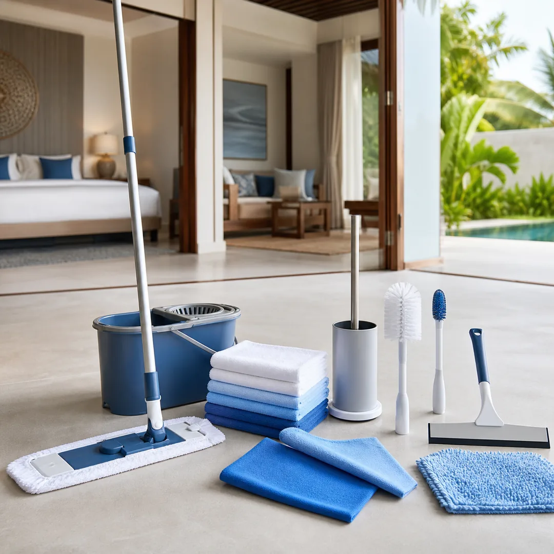 Resort Cleaning Guest Areas Villas